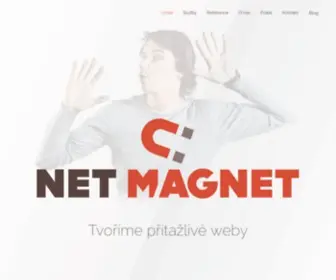 Netmagnet.cz(Kreativní internetová agentura Net Magnet) Screenshot