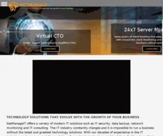 Netmanageit.com(Fully Managed IT Solutions) Screenshot
