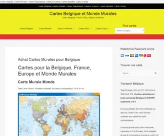 Netmaps.be(Cartes Monde et France Murales) Screenshot