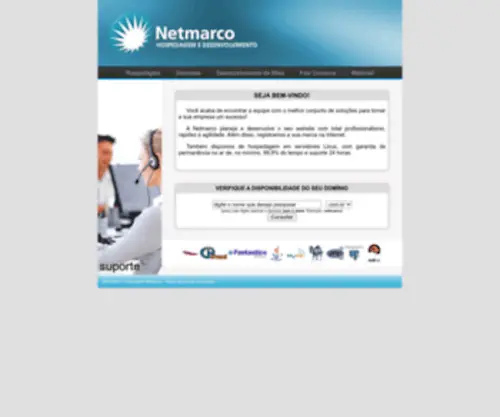 Netmarco.com(Hospedagem e Desenvolvimento de Sites) Screenshot