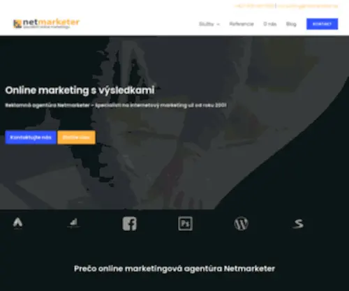 Netmarketer.sk(Internetový marketing) Screenshot