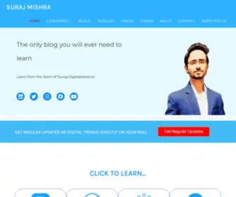 Netmarketingcourse.net(Suraj Mishra the best Digital Marketer) Screenshot