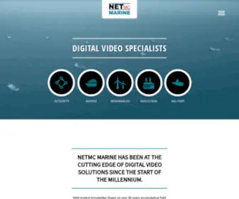 Netmcmarine.co.uk(NETmc Marine Digital Video Systems) Screenshot