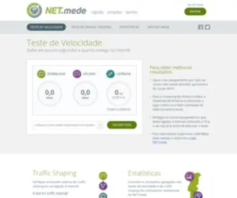 Netmede.pt(Teste de Velocidade) Screenshot