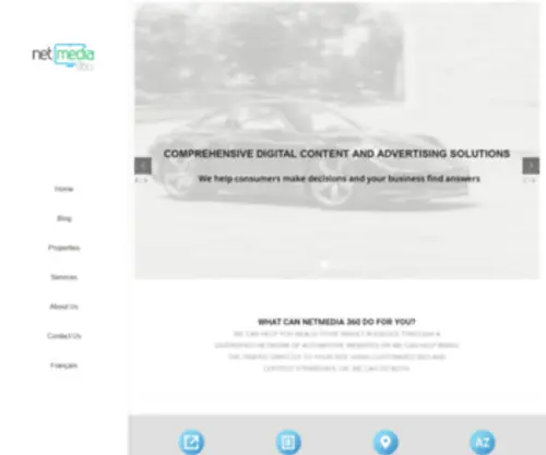 Netmedia360.com(Montreal SEO and Content Firm) Screenshot