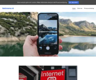 Netmenu.nl(Elektronica & duurzaamheid) Screenshot