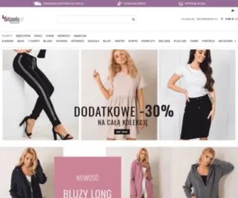 Netmoda.pl(To unikalna odzież damska) Screenshot