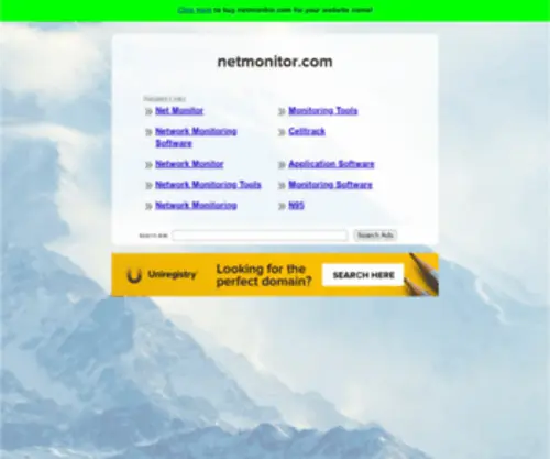 Netmonitor.com(Site monitoring) Screenshot