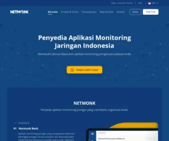 Netmonk.id(Penyedia Aplikasi Monitoring Jaringan Indonesia) Screenshot