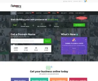 Netmore.asia(The India's Largest Domain Name Registrar) Screenshot
