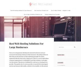 Netmotivated.co.uk(Web hosting) Screenshot