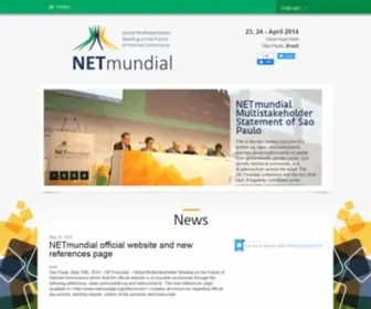 Netmundial.br(Net Mundial) Screenshot