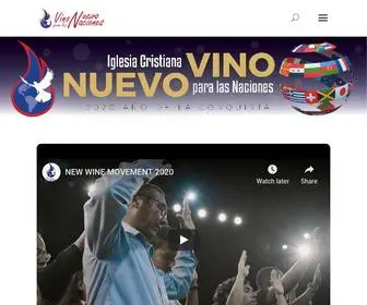 Netnewwine.org(Iglesia Cristiana Vino Nuevo) Screenshot