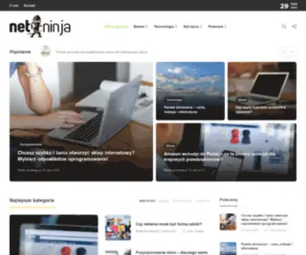 Netninja.pl(Portal ciekawych informacji) Screenshot