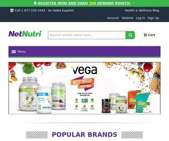 Netnutri.com(Protein, Diet Pills, Pre Workout, Immune Support) Screenshot