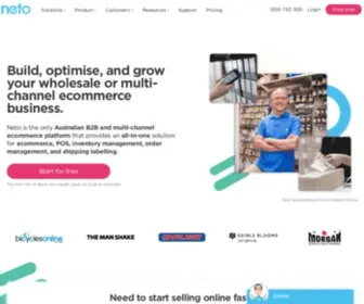 Neto.com.au(Australia's Best Ecommerce Platform) Screenshot
