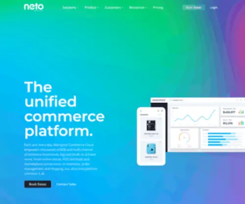Netomail.com.au(Australia's Best Ecommerce Platform) Screenshot