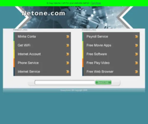 Netone.com(The Leading One Net Site on the Net) Screenshot