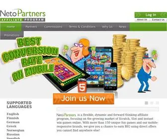 Netopartners.com Screenshot