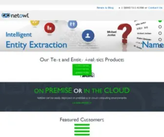 Netowl.com(NetOwl®) Screenshot