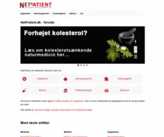 Netpatient.dk(Netpatient) Screenshot