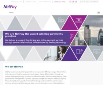 Netpay.co.uk(NetPay Merchant Services Limited) Screenshot