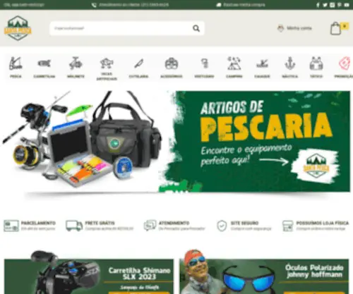 Netpesca.com.br(Net Pesca) Screenshot