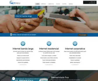 Netpeu.com.br(Internet) Screenshot