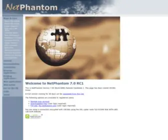 Netphantom.com(Eclipse) Screenshot