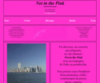 Netpink.ch(Net in the Pink) Screenshot