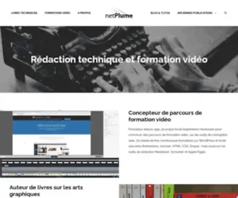 Netplume.net(Présentation de netPlume) Screenshot