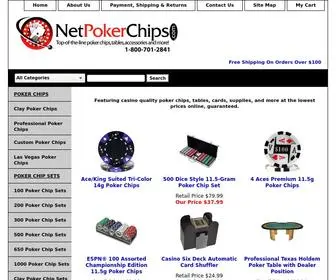 Netpokerchips.com Screenshot