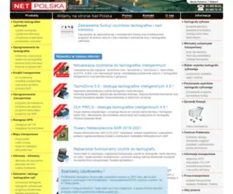 Netpolska.com(Czytniki kart kierowcy) Screenshot