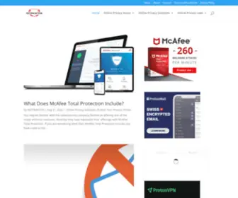 Netpraetor.com(Online Privacy and Security Solutions) Screenshot