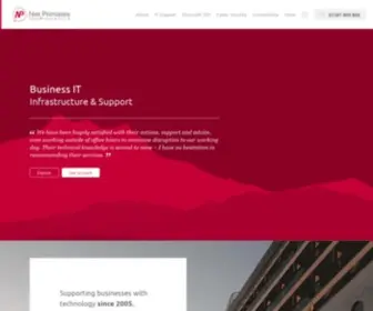 Netprimates.com(Net Primates) Screenshot