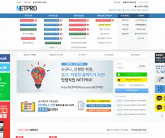 Netpro.co.kr(넷프로) Screenshot