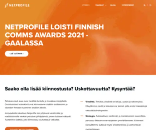 Netprofile.fi(Netprofile) Screenshot