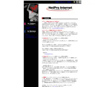 Netpro.ne.jp(lbgvC^) Screenshot