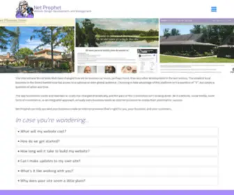 Netprophet.net(Net Prophet) Screenshot