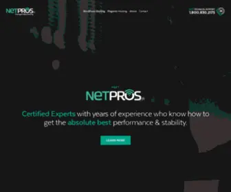 Netpros.ca(Netpros Inc) Screenshot