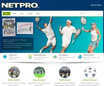 Netprotennis.com(NetPro) Screenshot