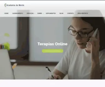 Netpsicologa.com.br(Acadêmia da Mente by Isabella Esch) Screenshot