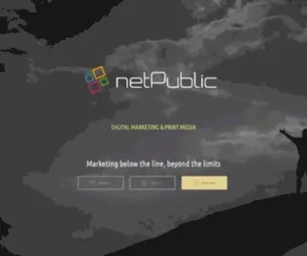 Netpublic.gr(Διαφήμιση και Digital Marketing) Screenshot