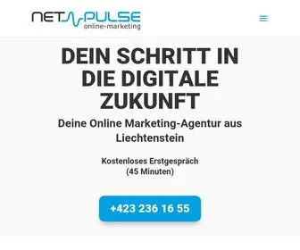 Netpulse.li(Dein Schritt in die digitale Zukunft) Screenshot