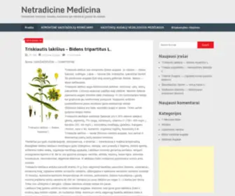 Netradicinemedicina.eu(Netradicine Medicina) Screenshot