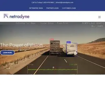 Netradyne.com(Fleet Dash Camera System and Fleet Safety Platform) Screenshot
