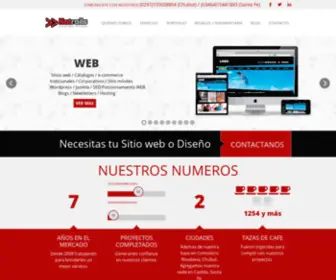 Netrails.com.ar(Diseño web y sistemas) Screenshot