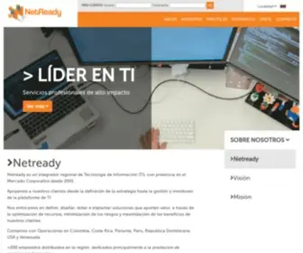 Netreadysolutions.com(Netready) Screenshot