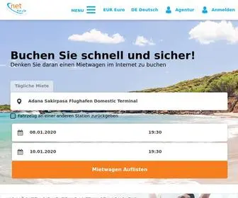 Netrentacar.de(Net Rent a Car) Screenshot