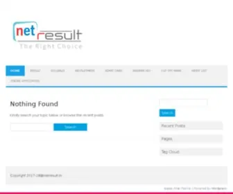 Netresult.in(Netresult) Screenshot